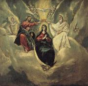 El Greco The Coronation of the Virgin oil